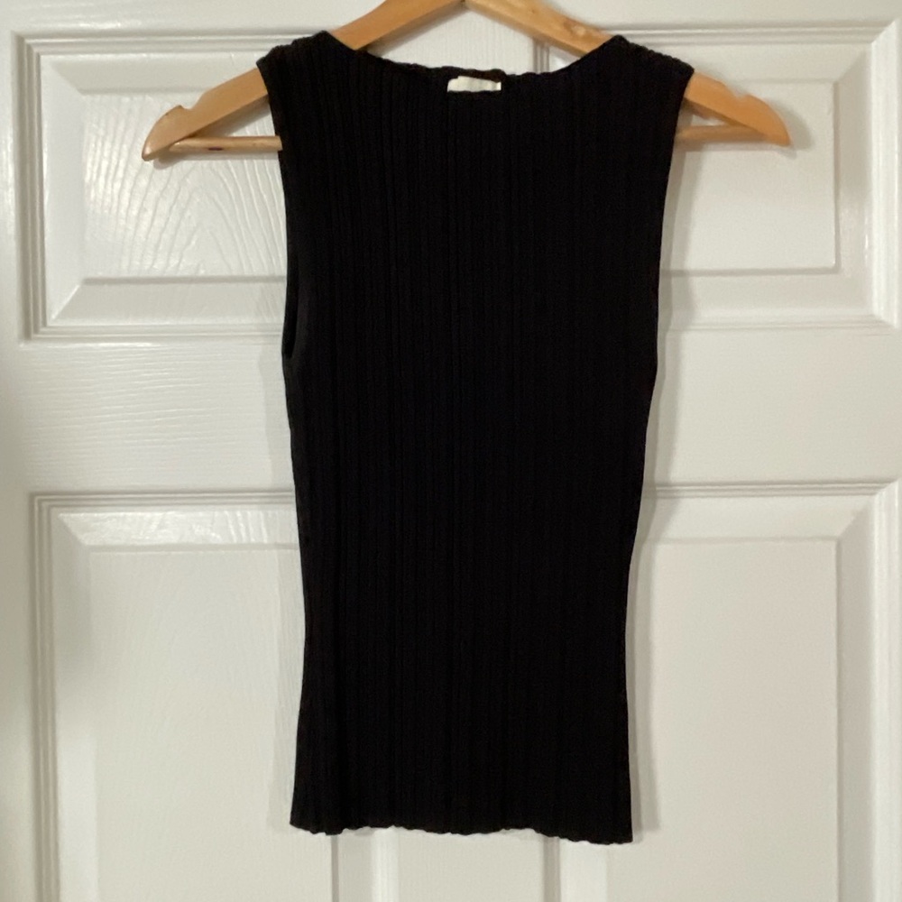 DISSH Boatneck Ribbed Tank Top